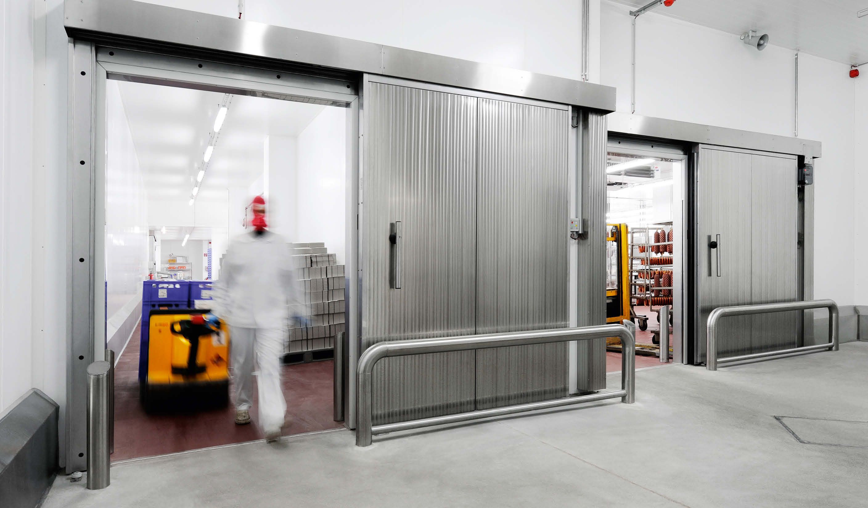 KTS-T90 Fire rated sliding door for freezers with 90 minutes fire protections properties and german approvals